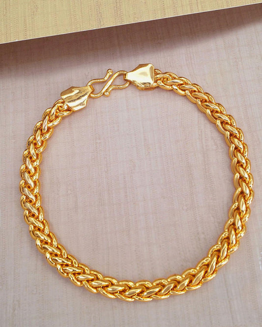 Tight Links Charm Bracelet Form Men Everyday Wear