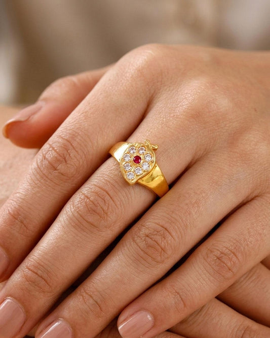 Mango Design Impon Stone Ring IFR1341