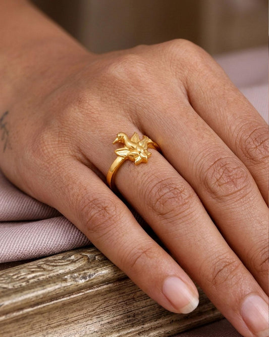 Womens Impon Swan Ring IFR1438