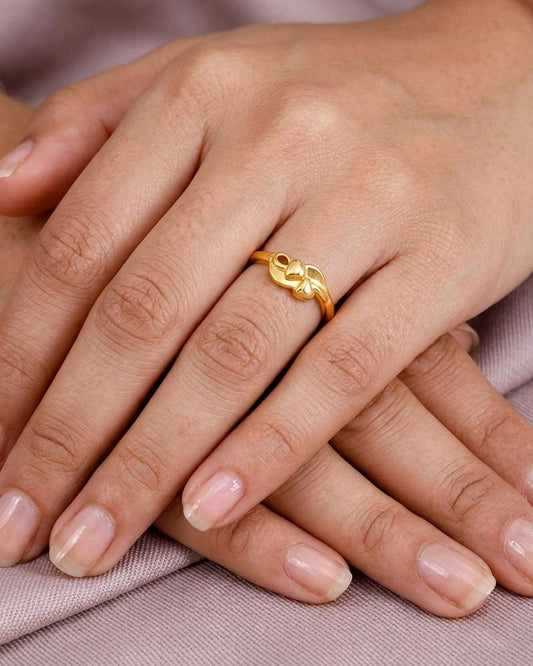 Twin Heart Impon Ring IFR1445