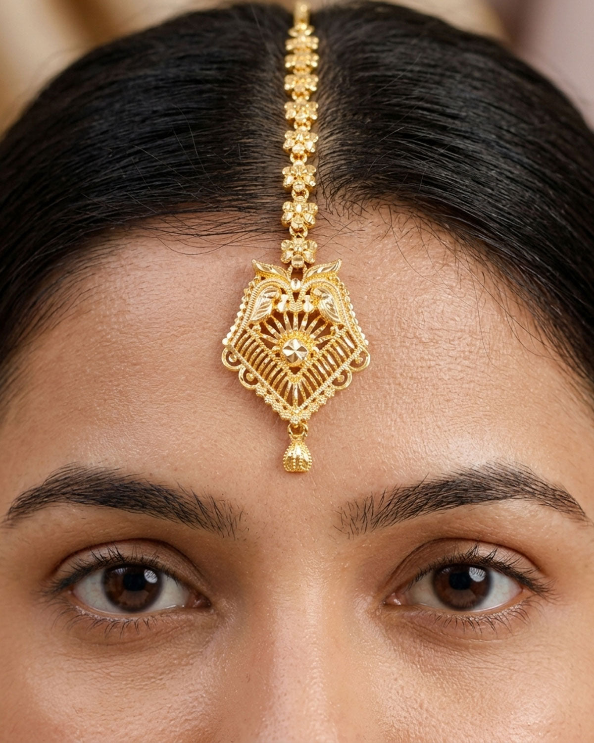 Classic Floral Design Gold Covering Nethichutti INCHT474
