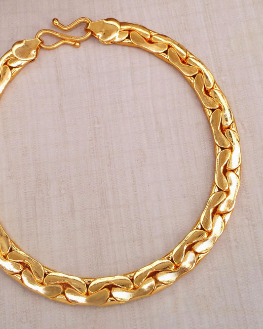 Everyday Wear Thick Gold Bracelets For Men