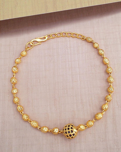 Golden Beads Evileye Bracelet IBRAC789