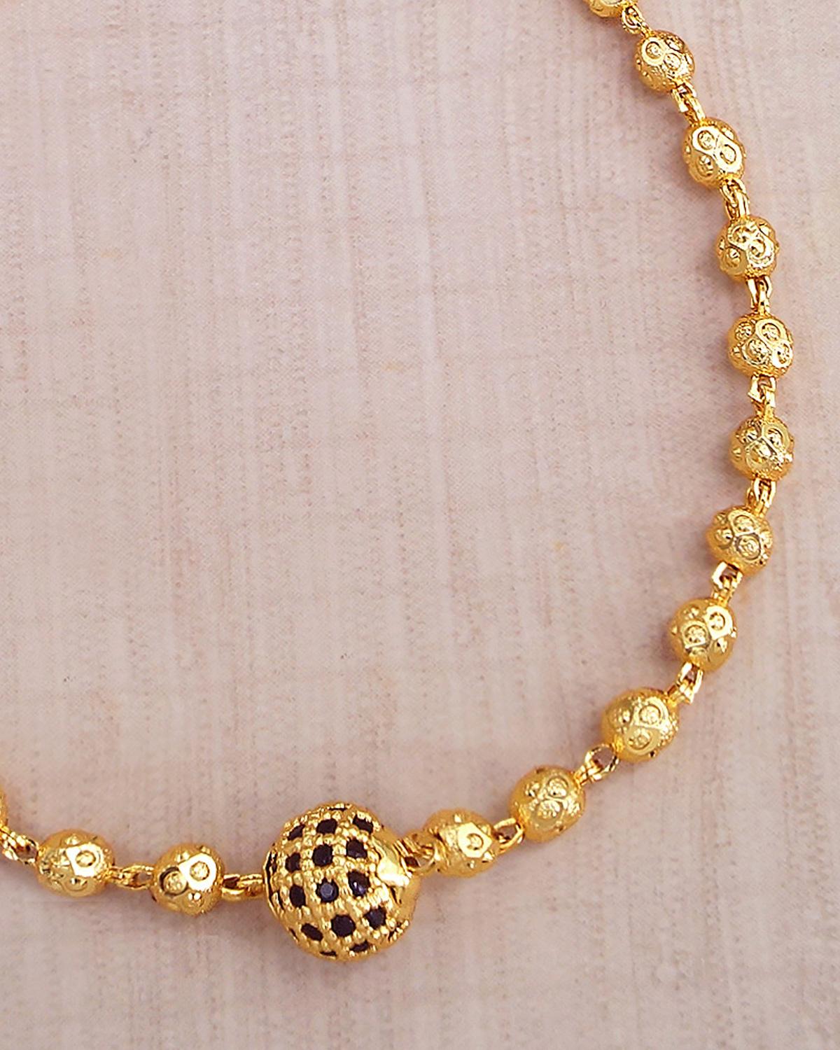 Golden Beads Evileye Bracelet IBRAC789