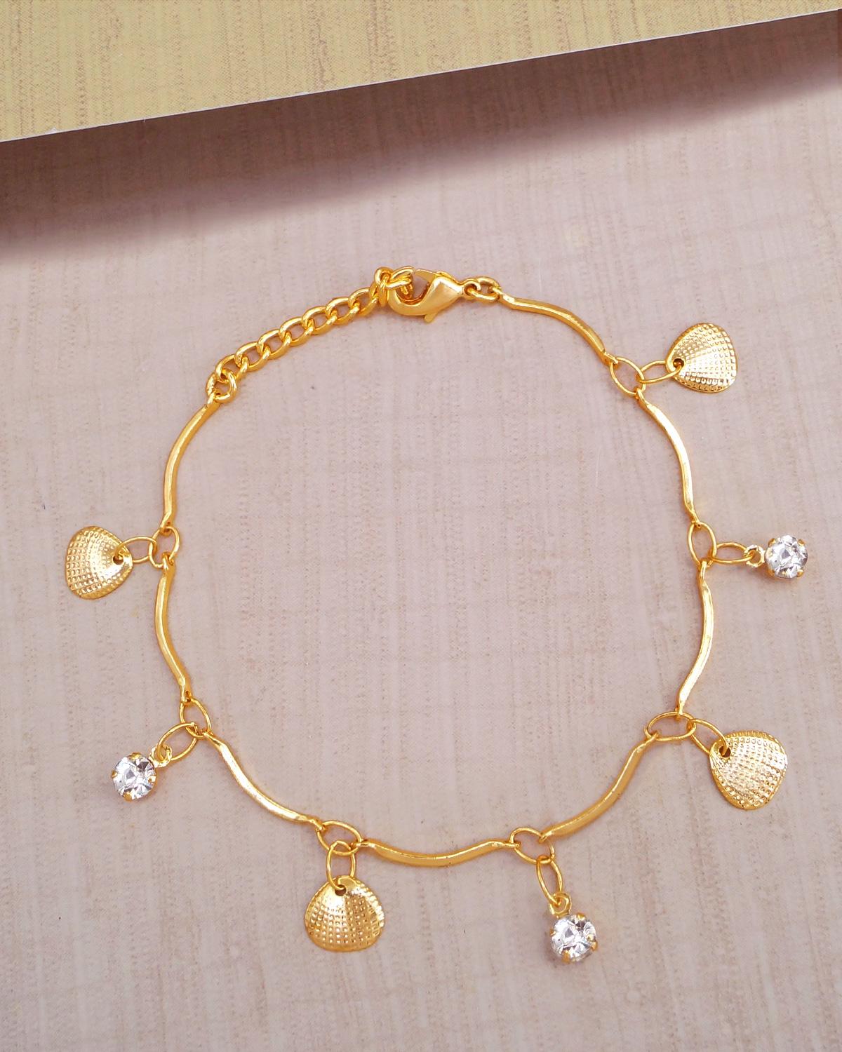 Gold Plated Charm Bracelet IBRAC802