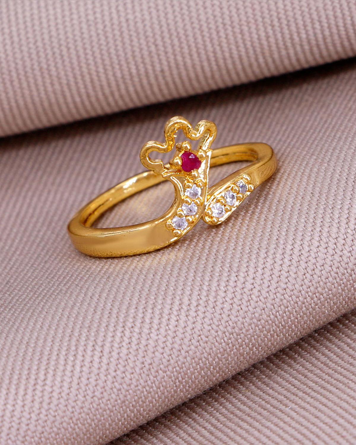 Daily Wear Impon Heart Ring IFR1006