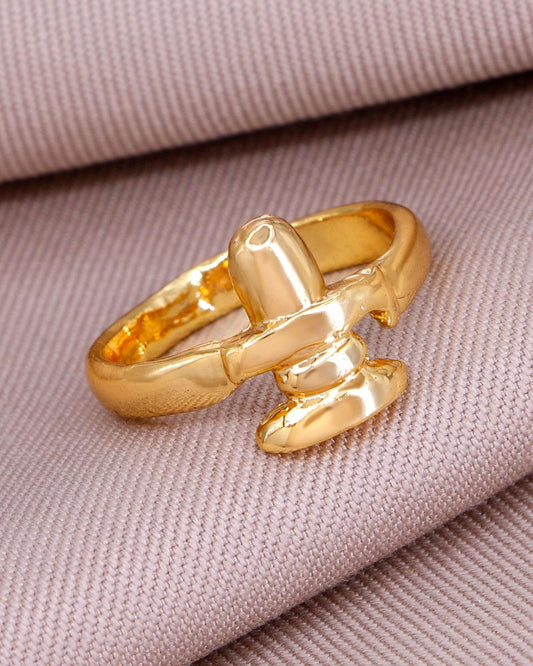 Impon Shiva Lingam Ring IFR1037