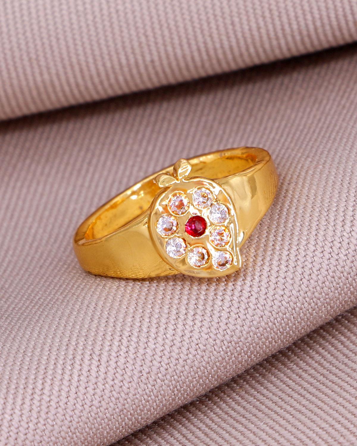 Mango Design Impon Stone Ring IFR1341