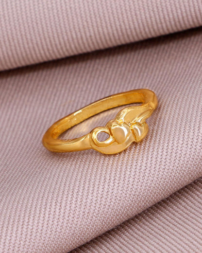 Twin Heart Impon Ring IFR1445