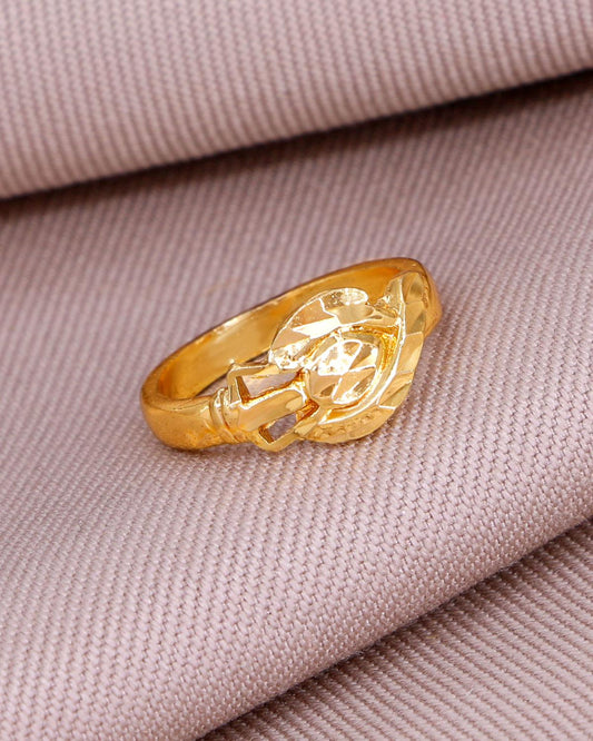 Classic Plain Gold Ring IFR1475