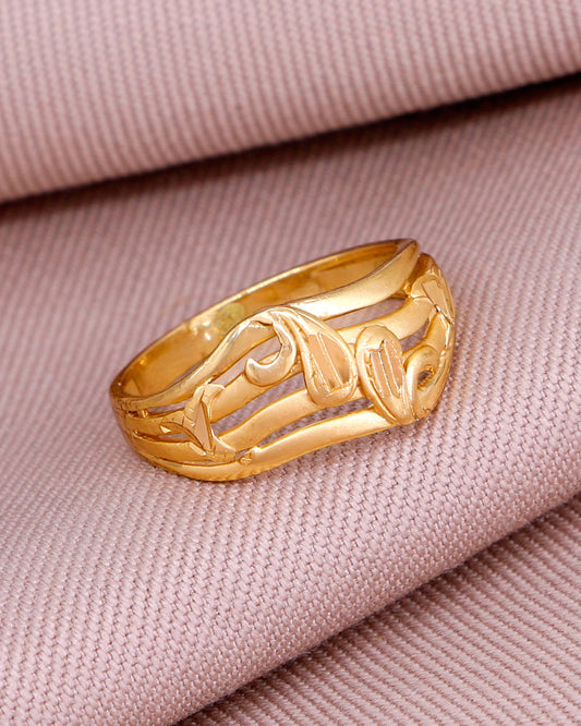 Light Weight Forming Gold Ring IFR1597