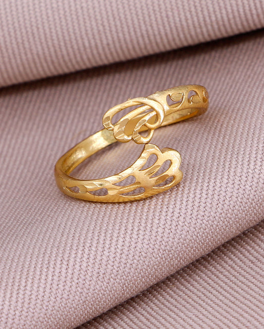 1 Gram Gold Hug Ring IFR1600