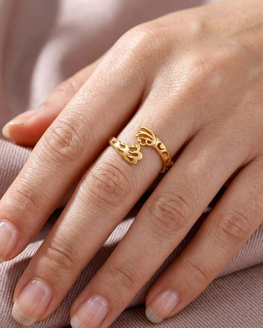 1 Gram Gold Hug Ring IFR1600