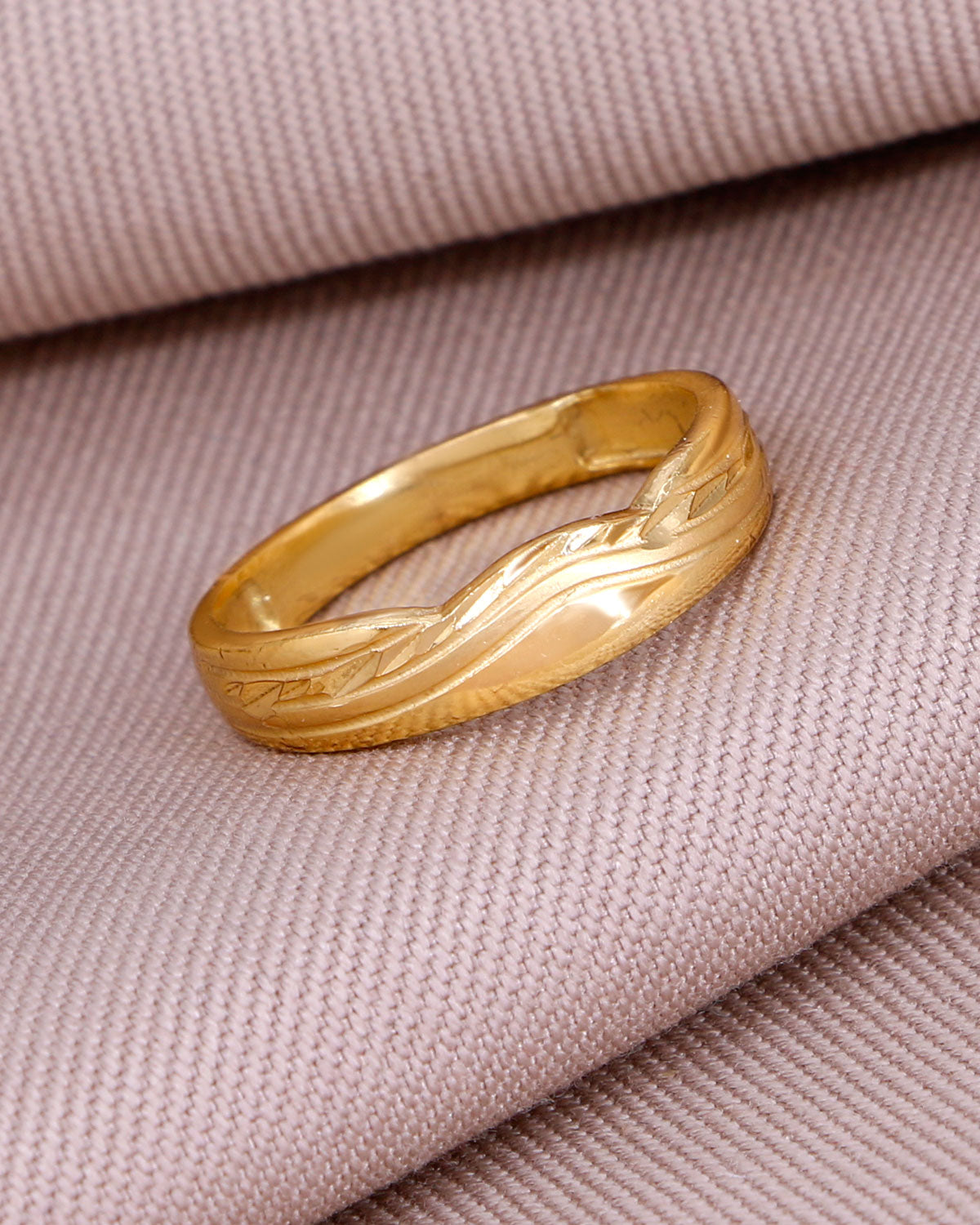 Regular Use Gold Imitation Wedding Ring IFR1610