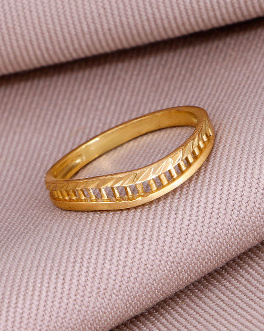 Light Weight Gold Imitation Finger Ring IFR1611