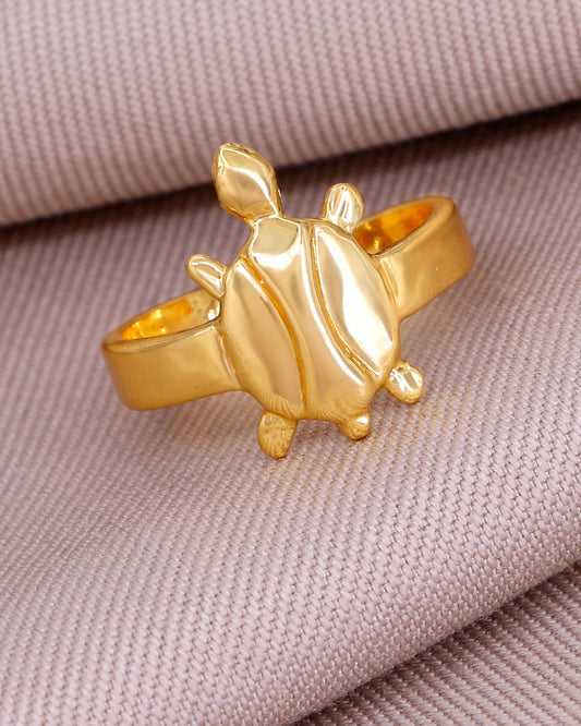 Premium Impon Panchaloha Tortoise Ring IFR1648
