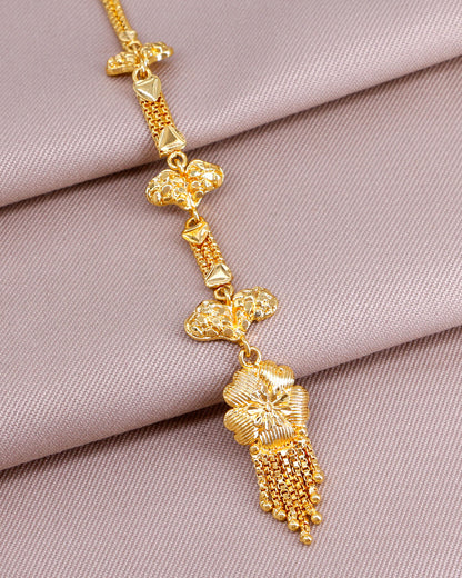 Light Weight Floral Design Gold Nethichutti INCHT303