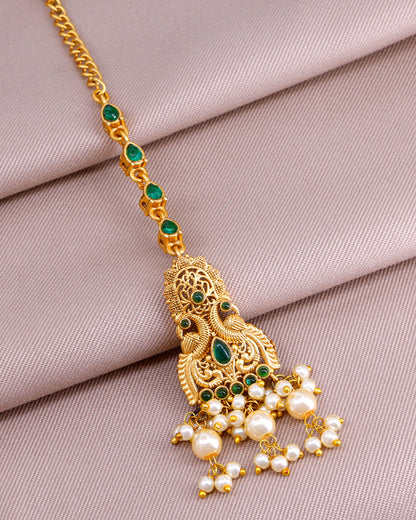 Emerald Stone Gold Nethichutti INCHT351