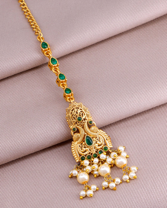 Emerald Stone Gold Nethichutti INCHT351