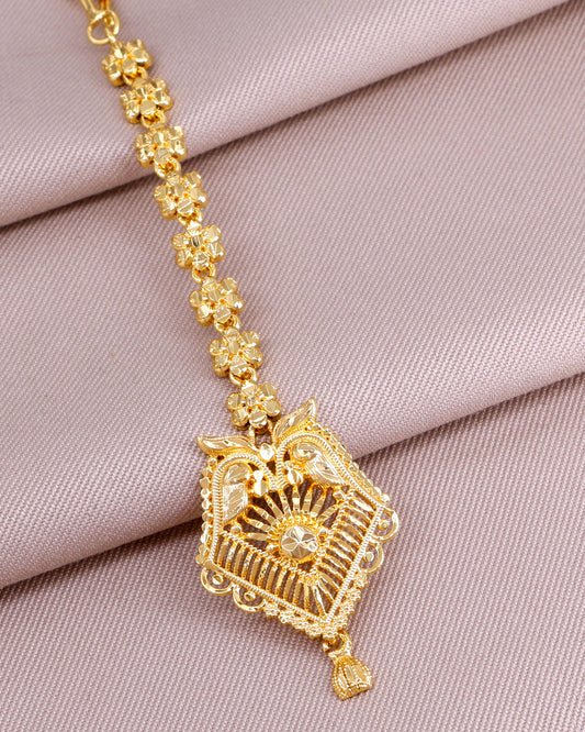 Classic Floral Design Gold Covering Nethichutti INCHT474