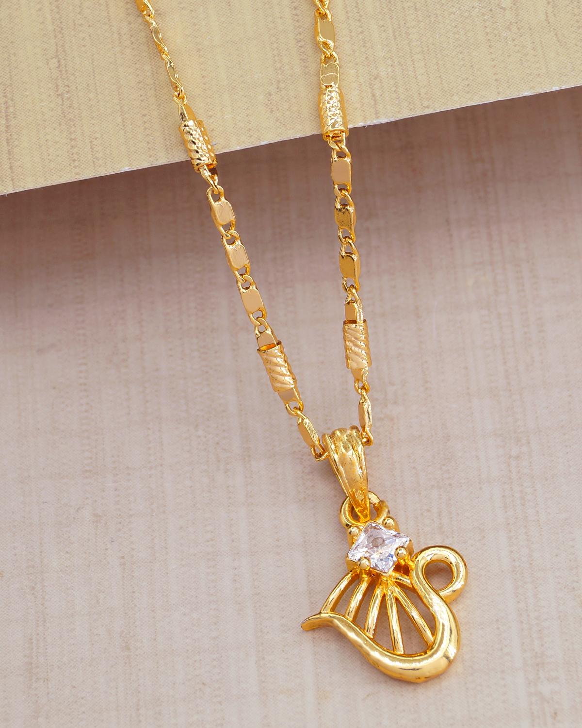 Premium Pendant Neck Chains For Ladies ISMDR2194