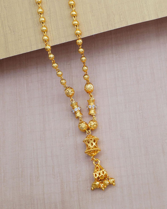 Latest Real Gold Pattern Ball Chain Pendant Buy Online