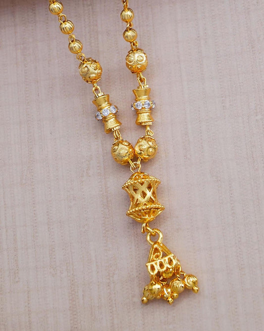 Latest Real Gold Pattern Ball Chain Pendant Buy Online