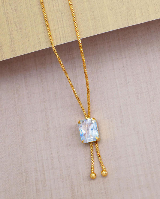 Solitaire Diamond Pendant With Gold Chain Buy Online